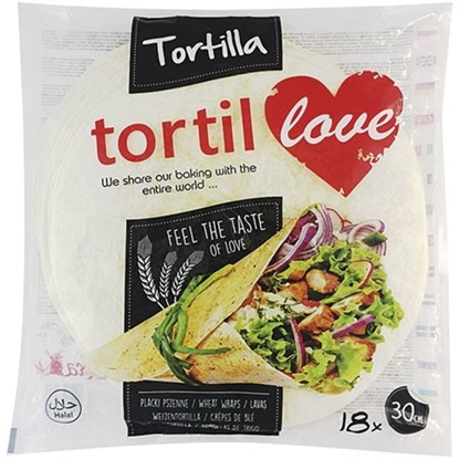 Picture of TORTILLOVE WRAPS X18